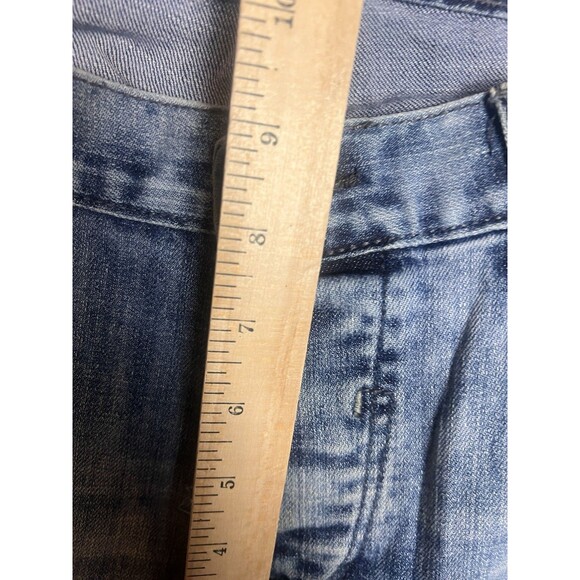 TK Axel Dutton Mens 30X32 Denim Jeans Taper Fit Light Wash Button Fly - Picture 13 of 16